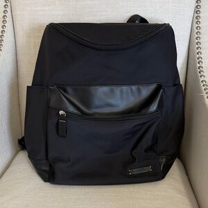 Calvin Klein Black Nylon Talia Backpack Women/ Men